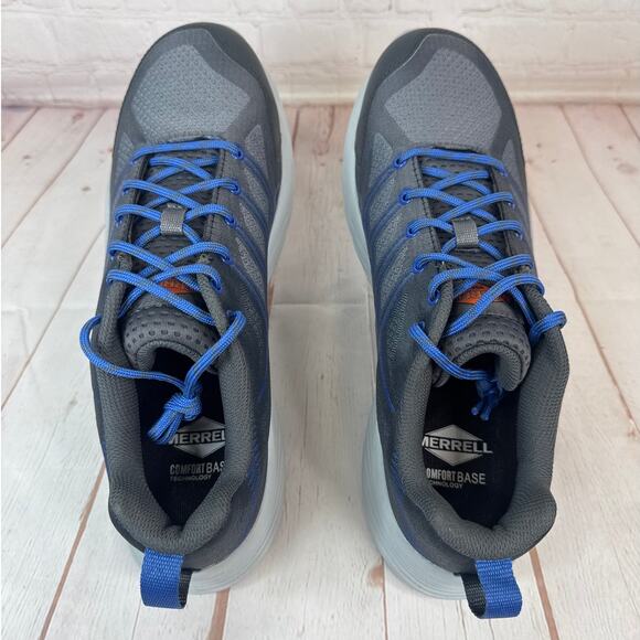 Merrell Moab Flight Carbon Fiber Gray Safety Toe Work Shoe Mens Size 10.5M - Picture 7 of 10